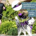 thumbnail image 5 of Correa de servicio para perros, correa antitirones para mascotas con cuerda y collar ajustables para perros sin manos MFZFUKR CPB-US-XAH189-2, 5 of 5