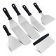thumbnail image 1 of LXGKREL Grill Turner Burger Turner Grill Espátula Parrilla Juego de cubiertos Pala Raspador Espátula para Plancha Teppanyaki Vhermosa Utensilios de Cocina, 1 of 8