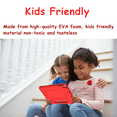 thumbnail image 4 of Kids Case for iPad 9.7-inch 2018 6th Generation/2017 5th Generation & iPad 9.7-inch Air/Air 2 - Built-in Screen Protector Shockproof Light Weight Handle Convertible Stand Cover, 4 of 9