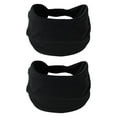 thumbnail image 2 of Esquirla 2 Pcs Bandeau Extérieur Confortable pour Course Entraînement Physique Noir, 2 of 8