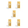 thumbnail image 2 of Kearding Gancho de pared para ahorrar espacio, colgador de almacenamiento impermeable plegable, ventosa sin rastro, estante de pared para baño, Animales 4 5Conjunto, 2 of 6