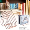 thumbnail image 5 of Watris Veiyi Files Folder Stand, Heart Shape, for Office Home Decoration (Rose Gold), 5 of 5