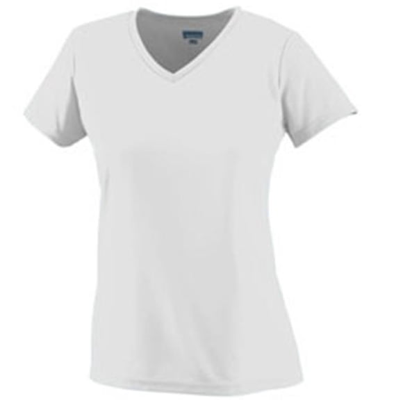 1790A Ladies Wicking Tee, White - XL
