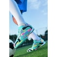 thumbnail image 2 of ColorStorm Men’s Soccer Cleats, Lightweight Football Boots for Speed Training, Colorful Geometric Stud Shoes, Pro Grip Sport Shoes for Turf Grass Field, Durable Athletic Sneakers, 2 of 5