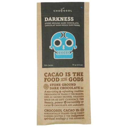 Chocosol - Stone Ground Dark Chocolate Bars, 75g | Multiple Flavours ...