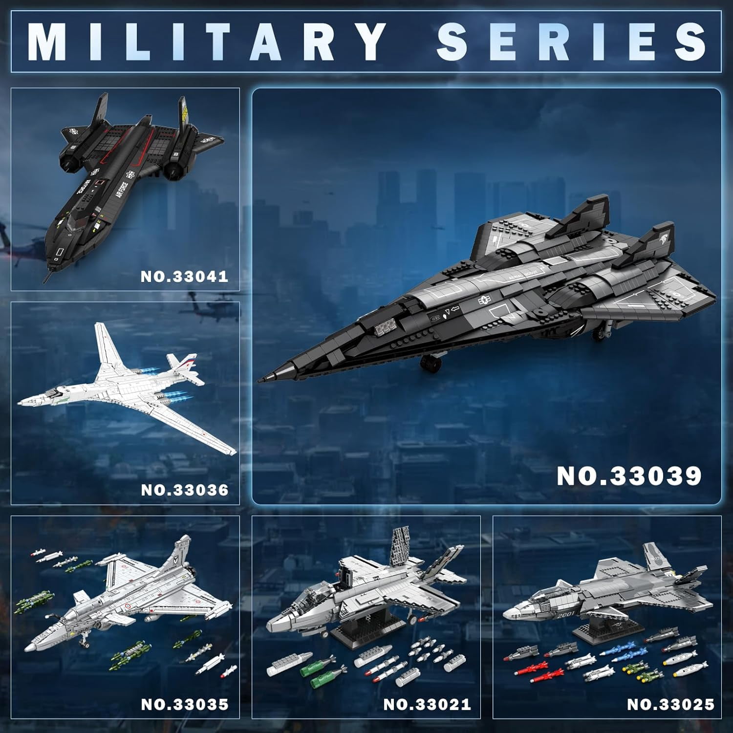 Technic SR-72 Reconnaissance Fighter Jet Building Set, Military Airplane Toys Construction Set 33039, Model Plane Kit Aviation Collection,