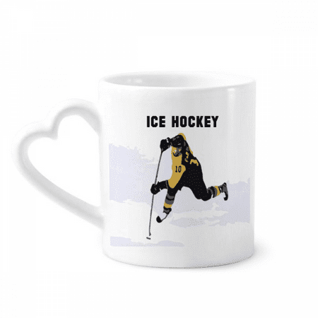 

Quick Hockey Tips Ice Art Deco Fashion Mug Coffee Cerac Drinkware Glass Heart Cup