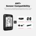 thumbnail image 4 of Coospo Bike Computer Wireless GPS Bicycle Speedometer and Odometer with ANT+ Heart Rate Monitor Cadence Sensor BT 5.0 Compatible with Strava IP67, 4 of 7