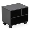 thumbnail image 1 of FITUEYES Printer Stand/Wood Work Cart with Wheels Black PS304003WB, 1 of 3
