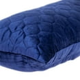 thumbnail image 6 of Parkland Collection Bazyli Transitional Quilted Blue Throw Pillow, 6 of 8