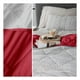 thumbnail image 4 of Colcha Doble Vista, Ideal para todo el año 1 Pieza Real Textil (Gris/Rojo, Individual), 4 of 6