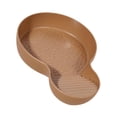 thumbnail image 4 of Bothyi Reptile Bathing Dish Pool Decorative for Pet Supplies Tortoises Semi Aquatic tan, 4 of 8