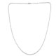 thumbnail image 1 of Velvet Bag Jewelry Men'S Women'S Chain, Stainless Steel Necklace, Silver, Width 3 Mm, Length 55 cm, 1 of 5