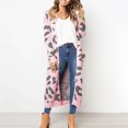 thumbnail image 2 of Suéteres de Moda Para Mujer, Cárdigan Estampado de Manga Larga, Abrigos de Bolsillo Para Mujer, Blusa Odeerbi ODB-6, 2 of 7