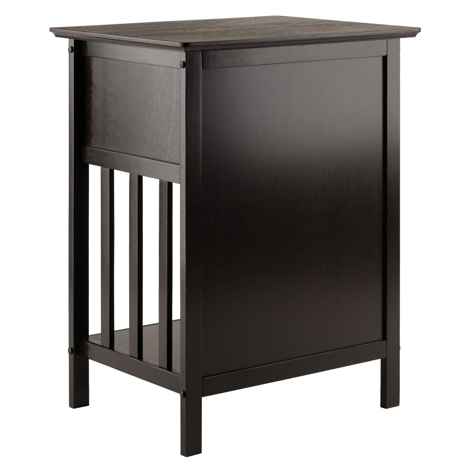 Winsome Marcel Accent Table in Coffee Finish