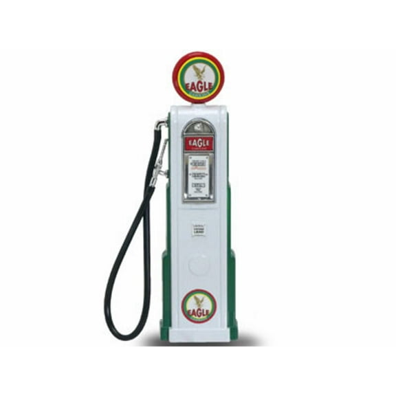 Digital Gas Pump Eagle 1, White - Yatming 98611 - 1/18 scale diecast model