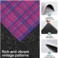 thumbnail image 3 of Pink Purple Checkered Pattern Kitchen Rugs Sets Of 3,Kitchen Runner Rugs Non Skid Washable,Decorative Kitchen Floor Mats for Kitchen,Sink,Laundry,17"x30"+ 17"x47" + 17"x59", 3 of 6