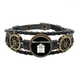 thumbnail image 1 of Sorpresa de Navidad caja de regalo Pulsera marina tejida en cuero, 1 of 4