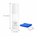 thumbnail image 3 of Car Glass Oil Film Remover, Windshield Cleaner, 3.38 Fl Oz Automotive Glass with Car Microfiber Towel, Streak Free Solution for Auto Window Stains Water Spots, 2 Piece Set, 3 of 6