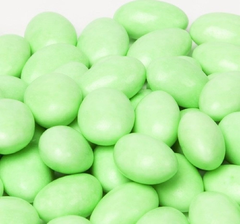 Jordan Almonds by Its Delish Green, 2 lbs