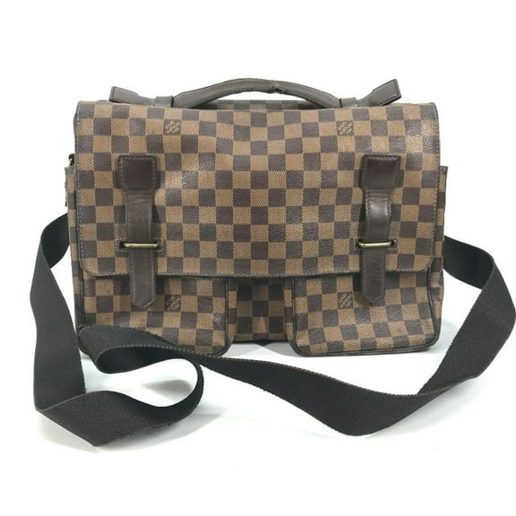 Pre-Owned LOUIS VUITTON N42270 Damier Broadway Messenger Bag, 2-Way Shoulder Canvas,... (Good)