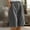 Dark Gray, variant on Women's Lightweight Cotton Linen Shorts with Pocket Summer Loose Fit High Waist Shorts Straight Leg Bermuda Shorts for Casual