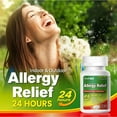 thumbnail image 4 of HealthA2Z® Allergy Relief | 300 Tablets | Cetirizine 10mg | All Day Allergy | Indoor & Outdoor | Relief from Itchy Throat, Sneezing, Runny Noses, 4 of 15