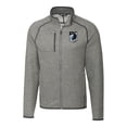 thumbnail image 2 of Men's-Cutter & Buck  Heather Gray Minnesota United FC Big & Tall Mainsail Sweater-Knit Full-Zip Jacket, 2 of 3