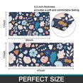 thumbnail image 7 of Pioneer Flower Floral Print Pattern Kitchen Rugs Sets Of 2,Anti Fatigue Kitchen Mat Rugs Non Slip Washable,Decorative Kitchen Floor Mats for Kitchen,Sink,Laundry,17"x30"+17"x47", 7 of 7