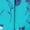Aquamarine Pretty Bloom, variant on Plus Size Petite Perfect Short-Sleeve Collared Button Down Shirt