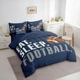 thumbnail image 3 of jejeloiu Football Game 7-Piece Twin Bedding Sets,American Rugby Bedding Comforter Set For Boys Teens Reversible, 3 of 8