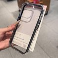 thumbnail image 4 of Transparent Phone Case For iPhone 16 Pro Case iPhone 17 15 13 11 12 14 Pro Max Silicone Soft Candy Color 2 IN 1 Shockproof Cover, 4 of 6