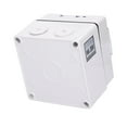 thumbnail image 2 of IP66 Weatherproof Outdoor Wall-Mounted Power Socket Box - French Standard, 250V 16A, ABS Impact & UV Resistant Shell with Lockable Cover, Easy Installation for Gardens, Workshops, Factories and, 2 of 6
