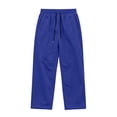 thumbnail image 6 of Liuinsasek Lightweight Sweatpants for Men Straight-cut Wide-leg Gym Long Pants Lounge Pants With Drawstring Waist Pockets, 6 of 9