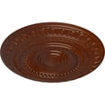 thumbnail image 3 of Ekena Millwork 15 3/4"OD x 1 3/8"P Artis Ceiling Medallion (Fits Canopies up to 6 7/8"), Hand-Painted Burnished Mahogany Crackle, 3 of 5