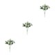 thumbnail image 3 of Hojas de Eucalipto Artificiales Bearachild Ramo de Flores Rosas Decoración Interiores Exteriores, 3 of 6