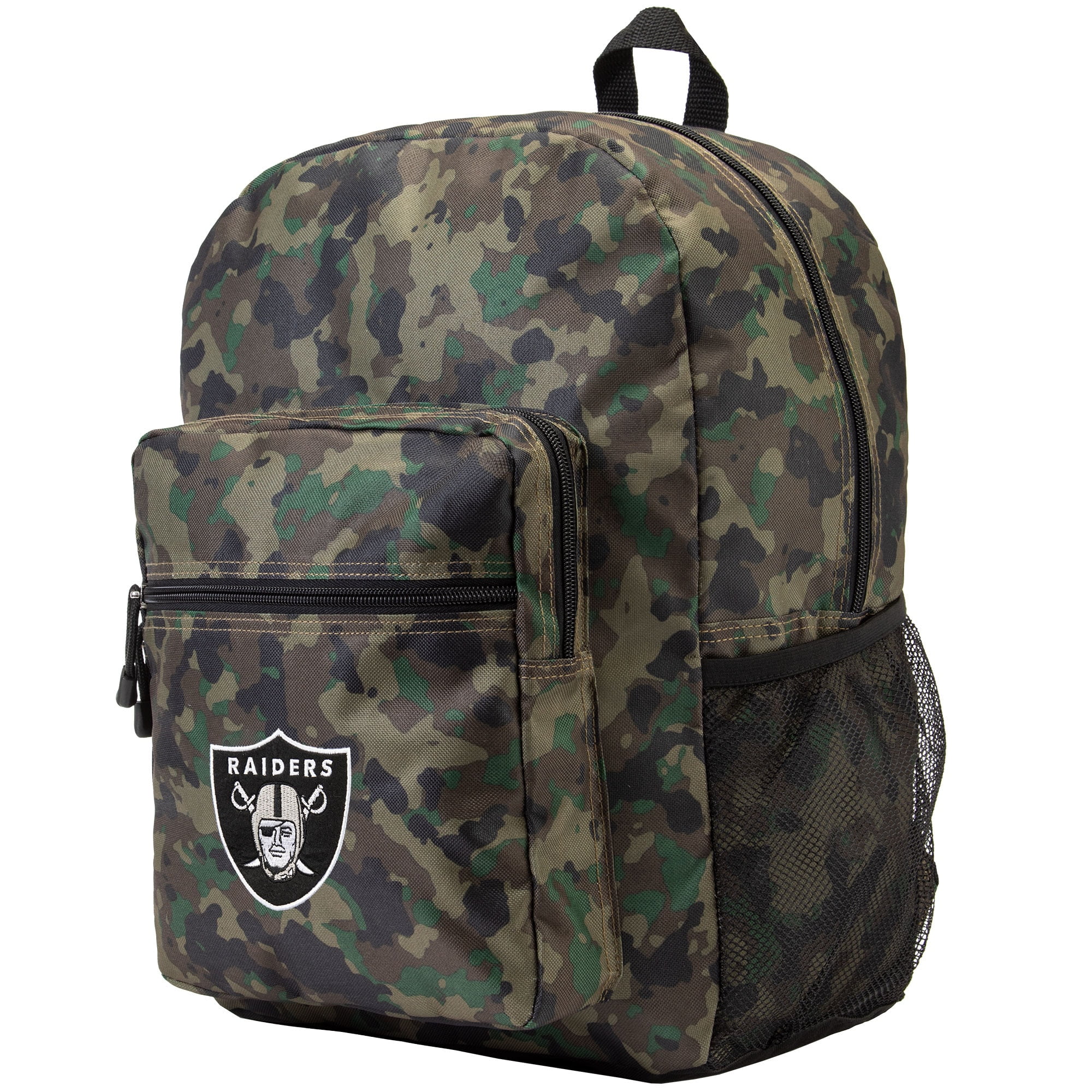 NFL Oakland Raiders "Daybreak" Backpack, 17" x 7.5" x 12.5" Camo