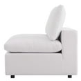 thumbnail image 5 of Modular Lounge Sofa Middle Chair, White, Fabric, Modern Contemporary, Outdoor Patio Balcony Cafe Bistro Garden Furniture Hotel Hospitality, 5 of 7