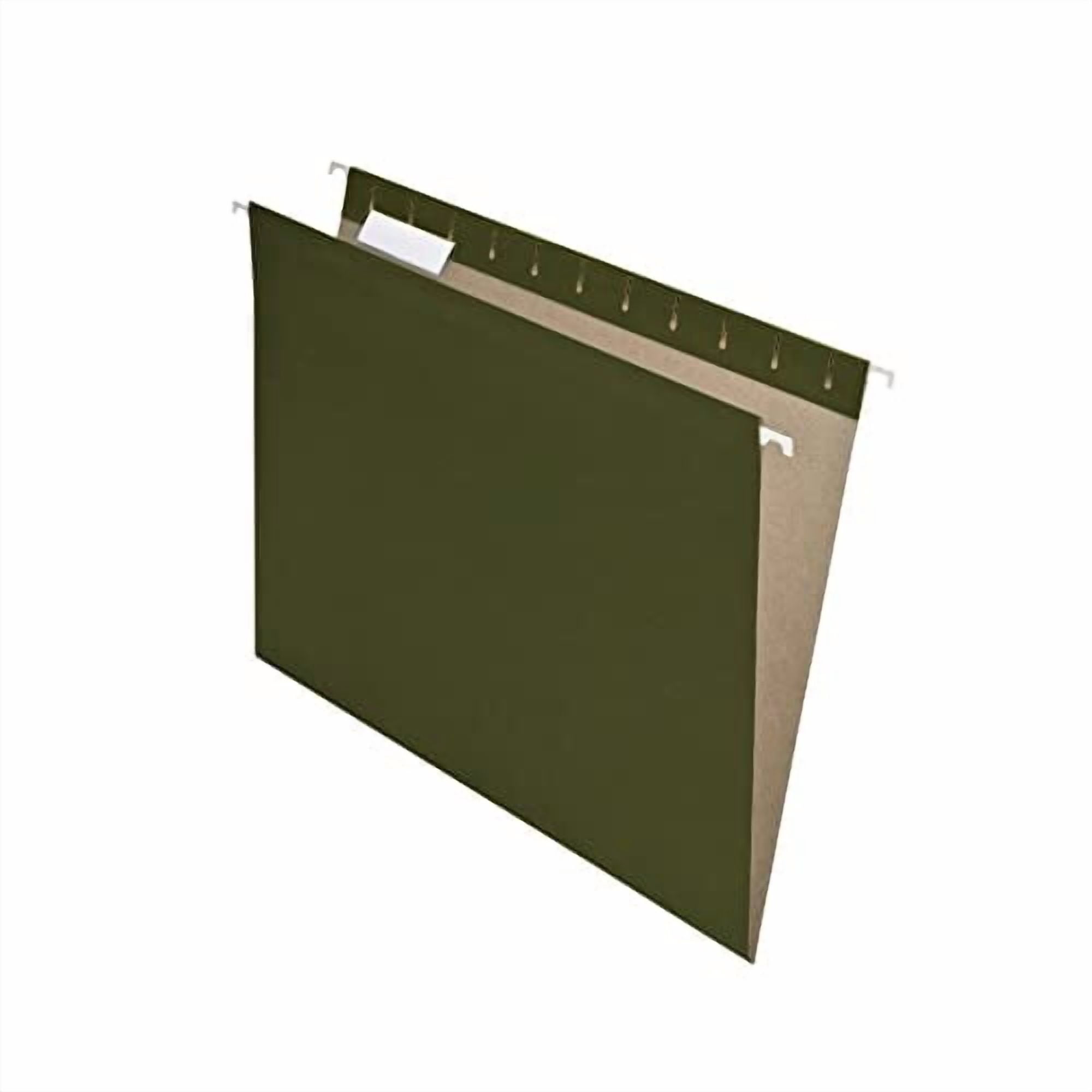 Pendaflex® Earthwise® Hanging File Folders, Letter Size, 100% Recycled, Green, Pack Of 25