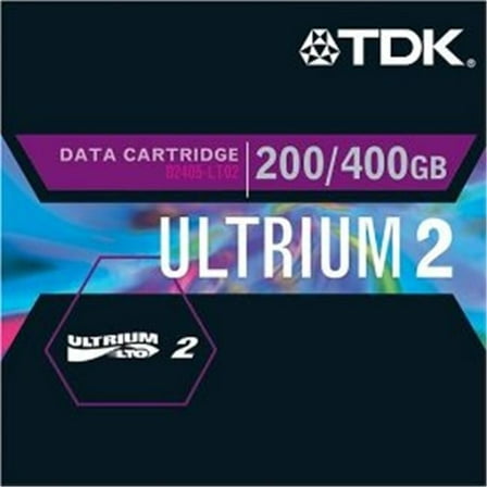 TDK D2405-LTO2AX LTO-2 Ultrium 200-400GB Data Cartridge