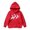 Red, variant on Tanghaowl Childrens Hoodies Hoodies for Girls Graphic Letter Print Pullovers Tops Long Sleeve Casual Soft Pullover Tops for Christmas Grey 5-6 Years