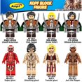 thumbnail image 4 of Minifiguras Lego Bloques De Construcción Attack on Titan Eren Mikasa Armin Levi Figuras Juguetes, 4 of 4