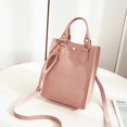 thumbnail image 1 of LinYooLi Womens Bag New Lychee Pattern Handbag Crossbody Small Bucket Bag Casual Cell Phone Bag, 1 of 6