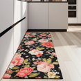 thumbnail image 4 of Pioneer Flower Floral Print Pattern Kitchen Rug Mat,Kitchen Runner Rugs Non Skid Washable,Decorative Kitchen Floor Mats for Kitchen,Sink,Laundry,17"X47", 4 of 5