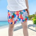 thumbnail image 2 of Baby Boy Shorts Kids Toddler Boys Summer Hawaiian Style Floral Printing Shorts Holiday Beach Casual Shorts Baby Shorts White 7 Years-8 Years, 2 of 5