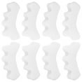 thumbnail image 4 of 4 Pairs Toe Separator Silica Gel 2‑Toe Seperater Correction Bunion Pain Relief Orthotics ToolWhite Average Size, 4 of 14