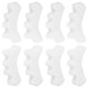 thumbnail image 2 of Separador de dedos, 4 pares de separadores de dedos, corrector de dedos de juanete, alisador de silicona diseñado para el futuro Jadeshay A, 2 of 8