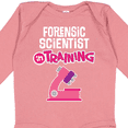 thumbnail image 4 of Inktastic Future Forensic Scientist In Training Girls Long Sleeve Baby Bodysuit, 4 of 5