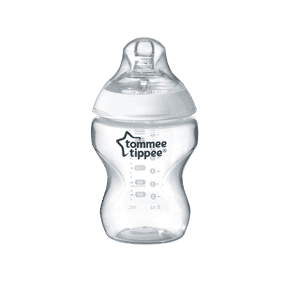 Tommee Tippee Closer to Nature Baby Bottle | Breast-Like Nipple with Anti-Colic Valve, BPA-free &ndash; 9-ounce, 1 Count