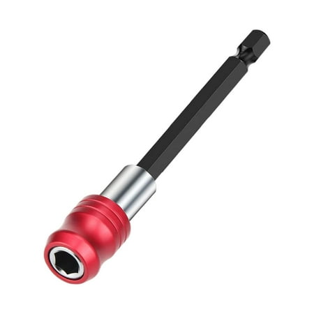 

Famure 1/4inch Batch Head Extension Rod|Magnetic Self-locking Screwdriver Head Bit Set|Hexagonal Hex Bit Extension Rod for Hand-held Wrench and Electric Drills